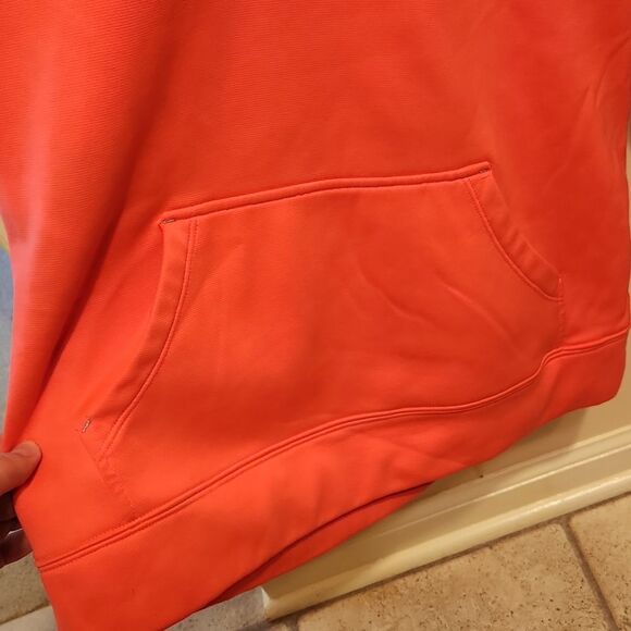 Under Armour Women's Semi-Fitted Pullover Hoodie Bright Pink & Gray Size M - Picture 4 of 10